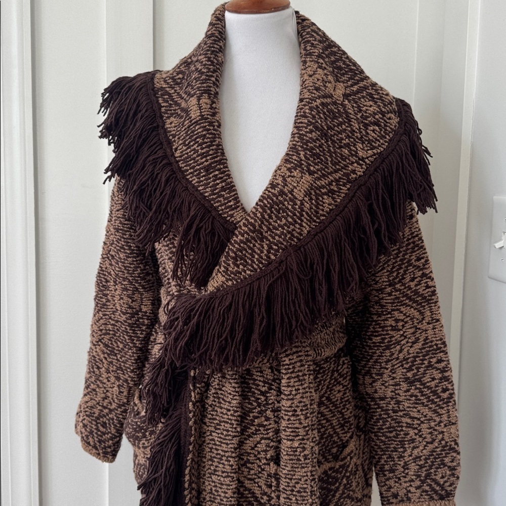 Banana Republic ARELIA JACQUARD CARDIGAN Size M - Picture 4 of 13